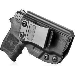 Bodyguard 380 Holster, IWB Kydex Holster Compatible with M&P Bodyguard 380 Auto & Integrated Laser Pistol, Inside Concealed Carry Holster, Adj. Cant, Adj. Retention, Available in Kydex and Polymer
