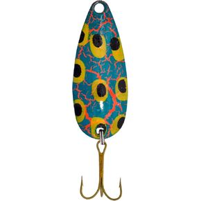 Sierra Spec Spoon Lure, Bleeding Frog, 7/8-Ounce