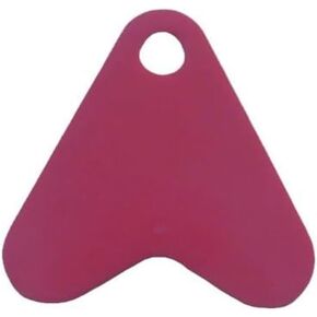 Pack of 100 Fishing Lure Plastic Red Heart Shape Sequin Spinners Trout Spoon Hook Tail DIY