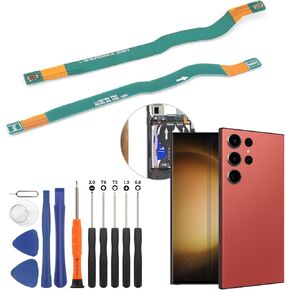 Signal Antenna Flex Cable for Samsung Galaxy S23 Ultra 5G with for Samsung S23 Ultra 5G SM-S918U Signal Connector Accessories Replacement Parts with Repair Tools