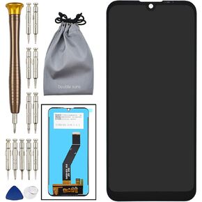 Display Touch Digitizer Glass LCD Screen Replacement for Motorola Moto E6s 2020 Black XT2053 XT2053-2