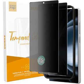 2 Pack for Samsung Galaxy S25 Ultra 6.86" Matte Privacy Screen Protector Tempered Glass Film, Anti-glare Anti-spy Anti-fingerprint Ultrasonic Fingerprint Support, Ultra-thin 0.2mm