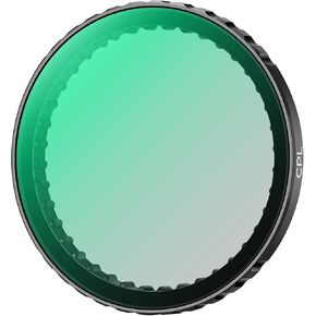 K&F Concept CPL Filter for DJI Osmo Action 5 Pro, Circular Polarizer Compatible with DJI Osmo Action 4/Osmo Action 3, Top Optical Glass with Multi-Coated Filter, Reduce Glare and Reflections