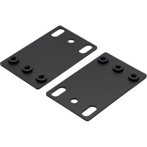 LiyaTech Rackmount 23 inch to 19 inch Rack Reduced Adapter, Black