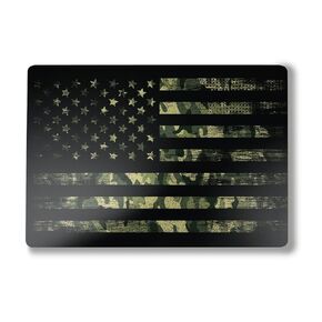 Laptop Skin Compatible with Alienware M18 R2 (2024) - American Camo - Premium 3M Vinyl Protective Wrap Decal Cover - Easy to Apply | Crafted in The USA by MightySkins