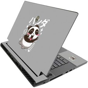 MightySkins Skin for Alienware M15 R3 (2020) & M15 R4 (2021) - Panda Kawaii | Protective Viny wrap | Easy to Apply and Change Style | Made in The USA