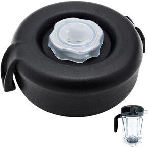 لاستبدال غطاء Vitamix ، غطاء حاويات منخفض 64 أوقية لـ Vitamix Pro 750 5200 5300 6500 7500 VM0103 VM0197 E310 E320 غطاء استبدال Vitamix Classic/Expel/Propel/Commercial ETC