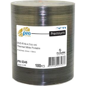 Thermal White Printable 100 tape wrapped pack