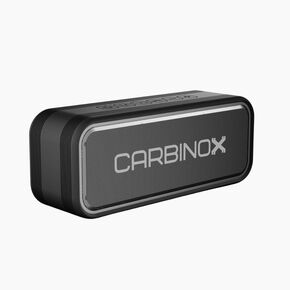 CARBINOX Portable Bluetooth Speaker with IPX7 Waterproof, Type-C Fast Charging, 3D Surround Sound, 18m Range, Black