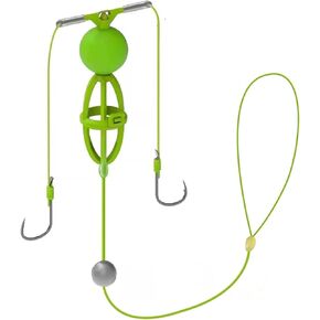 Pre-Tied Catfish and Carp Fishing Rig with Anti-Snag Design – Ideal for Freshwater and Saltwater Big Game Fishing