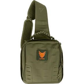 ACE Schakal Gun Bag - Tactical Shoulder Sling Bag with MOLLE Straps + Holster for Pistols & Handguns - Includes Lock
