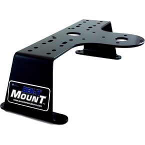 PROCISE Outdoors DEK-It Single Mount, Marine-Grade Aluminum Fish Finder & GPS Electronics Mount for Boats, 22.5 Degree, Durable Black Finish, Compatible with Marine Devices, Easy Installation Hardware