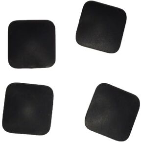 4pcs/Set Laptop Bottom Rubber Feet Pads Strip Replacment for Samsung Galaxy Book2 Pro 360 NT950QED Black