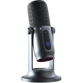 Thronmax MDrill One - USB Condenser Microphone for Podcasts/Streaming/Calls/Gaming/YouTube - Slate Grey