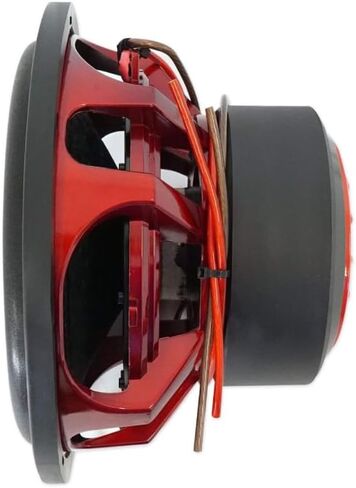 American Bass Hawk 12" SUBWOOFER, 1500 Watts RMS/3000 Watts Max Power, 4 Ohm Voice Coils, Heavy Duty cast Aluminum red Powder Coated Basket in Saudi Arabia