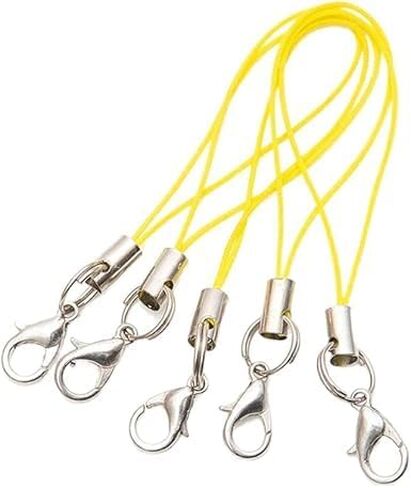 20Pcs Mobile Phone Rope Strap Charm Lariat Lanyard Phone Charms with Lobster Clasp Cords for Cellphone USB Drive, Keychain DIY Jewelry Accessories in Kuwait