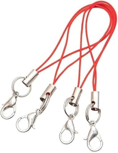20Pcs Mobile Phone Rope Strap Charm Lariat Lanyard Phone Charms with Lobster Clasp Cords for Cellphone USB Drive, Keychain DIY Jewelry Accessories in Kuwait
