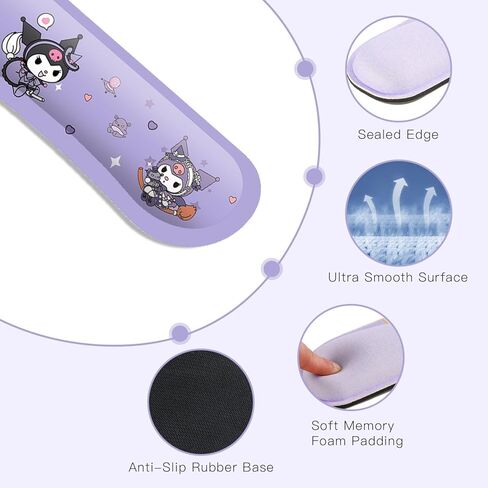 مجموعة دعم معصم وسادة الماوس من Kitty ، Mousepad مع قاعدة PU غير القابلة للانزلاق ، وسادة الماوس من الهلام 3D كيتي مع راحة معصم للمكتب ، والألعاب ، والكمبيوتر (WMP-Kur) in Kuwait