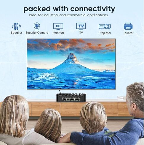 Apliance Micro Appliance Micro Appliance Inṭel N100،6x I226-V 2.5G MINI PC ، in Kuwait