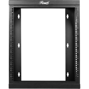 Rosewill 20U Open Frame Network Rack for Servers & AV Gear,Server Rack Floor Standing or Wall Mounted, AV Rack for 19" Networking, Servers and Audio 20 inches Depth