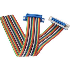 SING F LTD 1Pc DB25 Pin Serial Extension Cable Male to Male Serial Cable for Server CNC Automation Equipment Electronic Scale Printer Supermarket Cash Register UPS 50cm