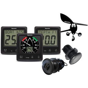 Raymarine i50/i60 Wind, Speed, Depth System Pack w/Transducers