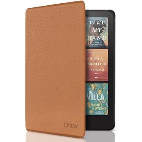 CoBak Case for Kindle Paperwhite 12th Gen 2024 (7") & Kindle Colorsoft Signature Edition - All New PU Leather Cover with Auto Sleep Wake Feature for Kindle Paperwhite Signature 2024 Released