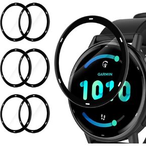 واقي شاشة WD & CD 6 متوافق مع Garmin Vivoactive 5 ، HD غير مرئي واضحة لمكافحة الخدش واقي الخدش