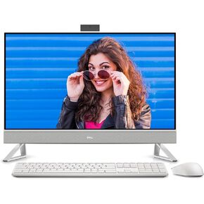 Dell Inspiron 7710 27 inch All-in-One Desktop, Intel 10-Core i7-1255U, 27" FHD Touchscreen, NVIDIA GeForce MX550, Type-C, Wi-Fi 6E, Bluetooth, HDMI, RJ-45, 48GB DDR4 2TB SSD + 1TB HDD, Win11 Pro