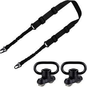 BOOSTEADY 2 Point Sling with QD Sling Mount, Two Point Sling Gun Sling with QD Sling Mount