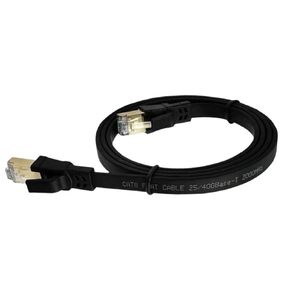 Cat 8 Ethernet Cable 9.8ft,40Gbps 2000MHz RJ45 flat Internet computer jumper,Cat 8 LAN network cable -RJ45 Internet LAN computer solid patch cable,suitable for routers, modems,PS4/5,Xbox,games