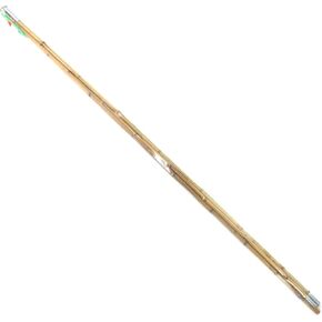 BambooMN Bamboo Vintage Cane Fishing Pole with Bobber, Hook, Line and Sinker