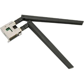 Qiilu Network Card Ax201 Network Card PCB M.2 Network Card Ax201 M.2 Key E Cnvio 2 Bt5.1 Triple Band Adapter for Offi Business