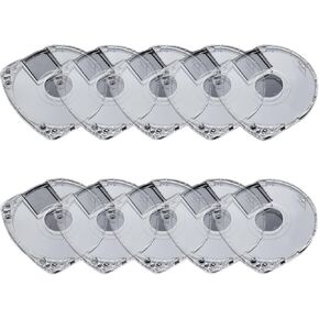 10 Pcs DVD CD Case Compatible with UMD Replacement Shell 5 mm Clear Game Disc Storage Case Disc Case Shell Compatible with PSP 1000 Compatible with PSP 2000 Compatible with PSP 3000