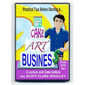 Practical Tips Before Starting a...CAKE ART BUSINESS - Scott Clark Woolley (NTSC DVD format)