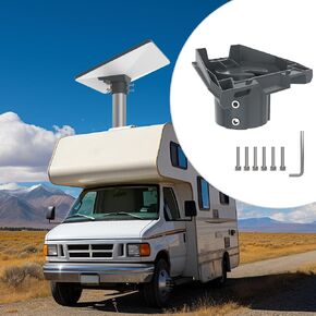 Starlink Mini Pipe Adapter Mount,Compatible with Starlink Mini, Starlink Mount, for Pole Mount,Roof Mount,Starlink Gen4/V4 Standard Dish Anti-UV PC Mount Accessories