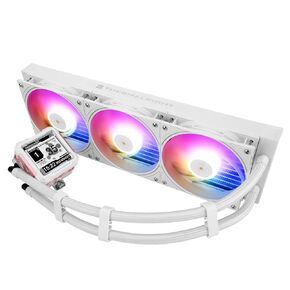 Thermalright FW PRO 360 ARGB MEW CPU Water Cooler with PWM Fan, 2000RPM Speeds,IPS LCD Screen with 320 * 320 Resolution,Liquid CPU Cooler,for AM5/Intel 1851/1700,2.73inch Display Screen