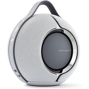 Devialet - Mania Portable Smart Speaker Light Grey- Premium Compact Sound - High-Fidelity Audio in Compact Design - Deep Bass, Smooth Connectivity, Adaptive Sound, Durable Design