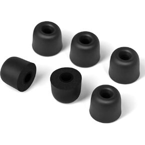 CYBERGUYS Memory Foam Tips Replacement Compatible with DEWALT Earbuds, Ear Tips Isolation Noise Earbud Tips Replacement Fit 5.0mm-5.2mm Nozzle in-Ear Earphones with Storage Box, 3 Pairs