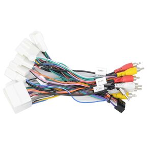 Car Head Unit Wire Hareness for Caṃry Corọlla RAV4̣ 4Ruṇner Tacọma, Fit Car Stereo Radio Power Cable USB CANBUS Decoder Adapter Support J-B-L Amplifier SWC