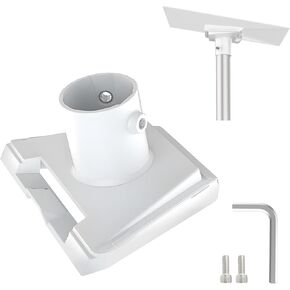 Starlink Gen 3 Mount, Upgraded Thickened Starlink Pole Mount Adapter Kit for Starlink Gen 3 Standard Dish, Pole Mount, Roof Mount Starlink Mounting Kit for Starlink Gen3 Pipe Adapter
