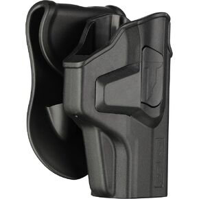 Sig P320 M18 Holsters, OWB Holster for Sig P320 M18 Carry 3.9" - Index Finger Released | Adjustable Cant | Autolock | Outside Waistband | Matte Finish -Right Handed