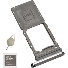 F946u Single SIM Card Tray Replacement Card Holder for Samsung Galaxy Z fold 5 (5G) SM-F946u F946B F946W F946a (Black)