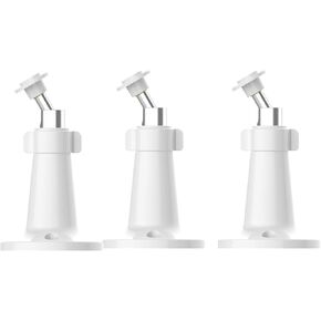 [3 Pack] Compatible with EufyCam 2C/2C Pro/2 Pro/E20/E40 and Google Nest Cam Wall Mount– Weatherproof, 360° Rotation Adjustable, Secure & Easy Installation for Indoor/Outdoor Use – White