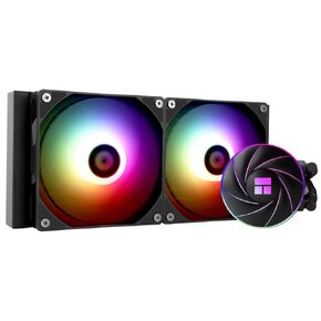 Thermalright Aqua Elite 240 ARGB V4 Liquid CPU Cooler, 240 Cooling Row Size, 2 x 120mm PWM Fans, Computer CPU Cooler,for AMD: AM4/AM5, Intel LGA1851/1700/1150/1151/1155/1156/1200/2011(Black)