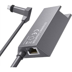 Starlink Ethernet Adapter for Starlink Gen 2, Starlink to RJ45 Gigabit Ethernet Wired External Network Fast & Stable Network Connection for Starlink Actuated Gen 2