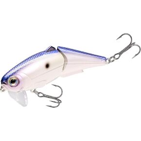 سترايك كينج (HCWS2-741) إغراء صيد الأسماك في Wake Shad ، وسباحة متابعة واحدة من Topwater Wakebait ، 1 أونصة ، وحجم 2-السنانير الثلاثة ، Hornet Blue