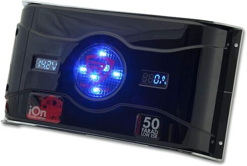 Rockville 50 Farad 24V Surge Hybrid Ion Capacitor Voltage+Amperage Meter (RXC50D) in Saudi Arabia