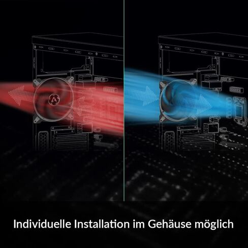 ARCTIC BIONIX P120-120 MM ألعاب معجبين مع تقنية مشاركة PWM (PST) ، محسّنة للضغط ، محرك هادئ ، كمبيوتر ، سرعة المروحة: 200-2100 دورة في الدقيقة-رمادية in Kuwait