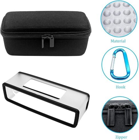Yuehuam Travel Carry Case لـ Bose Soundlink Mini I II 2 BT مكبر صوت ، شحن وملحق in Kuwait
